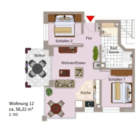 Meeresrauschen 12 Apartment